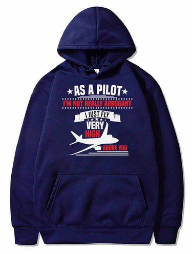plane pilot flight high humor funny plane gift PULLOVER THE AV8R